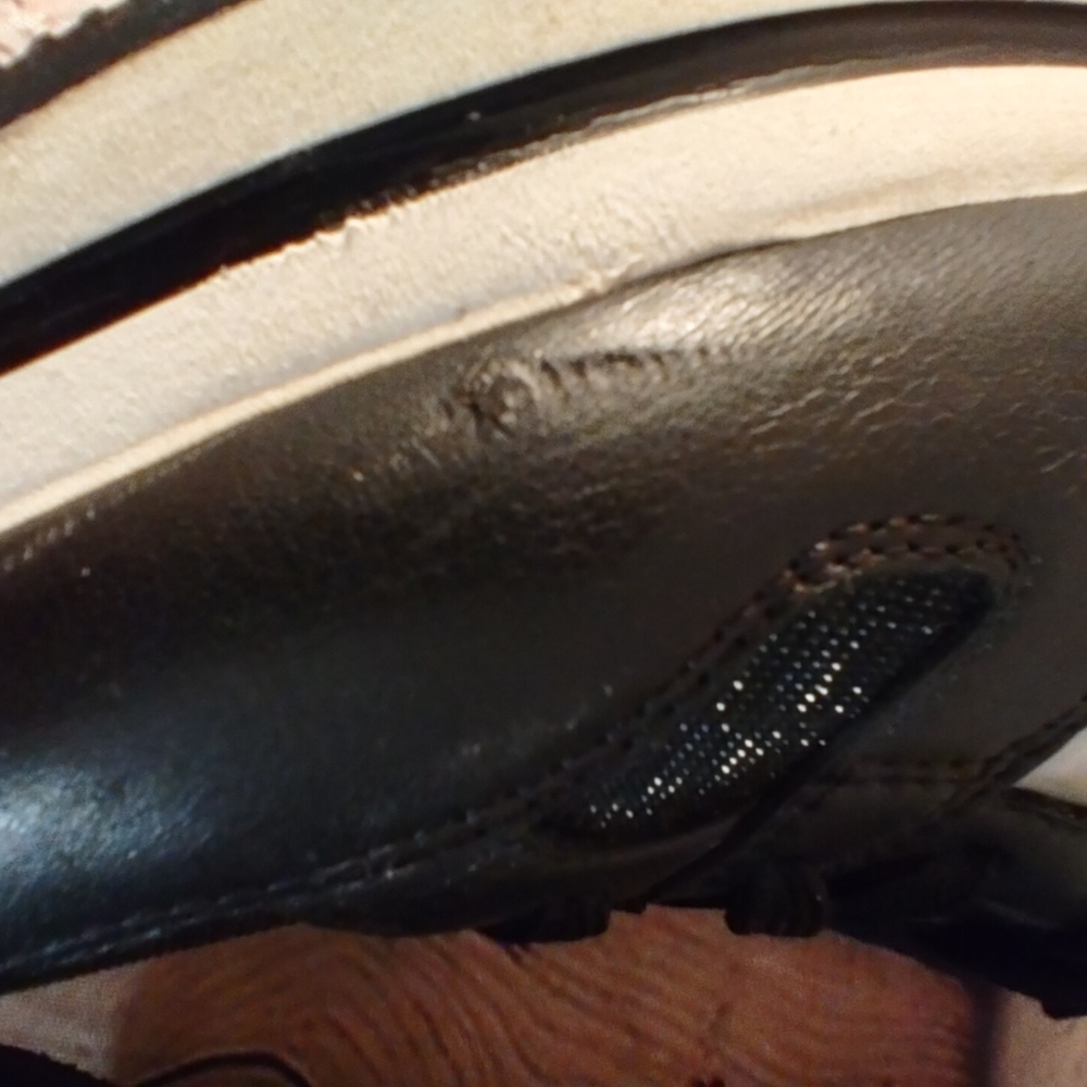 Hogan Platform Black Silver Sneakers 37 - Picture 9 of 16